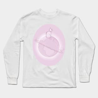 Cat planet Long Sleeve T-Shirt